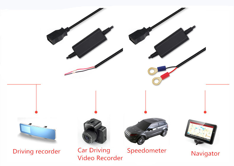 Pure Copper Conductor 24V/12V Step Down Cable For Battery DC Voltage 19V/24V