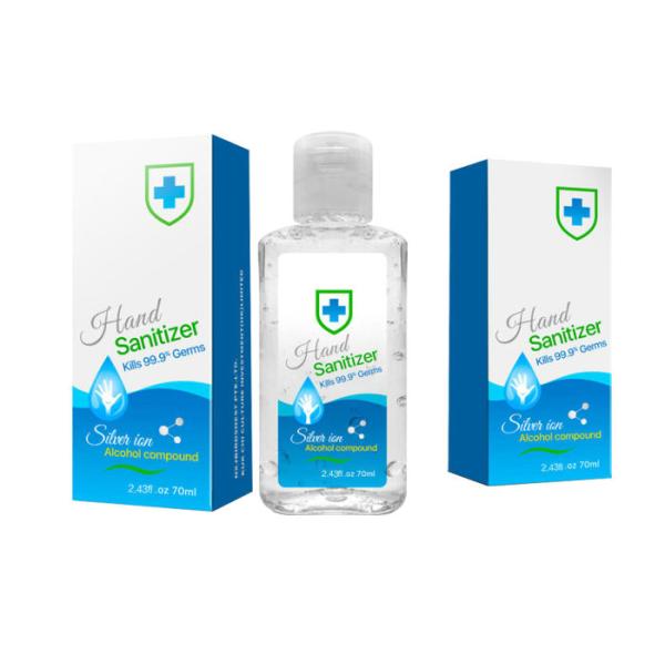 Basic Cleaning Alcohol Gel Hand Sanitizer Efficient 75% Alcohol Hand Rub