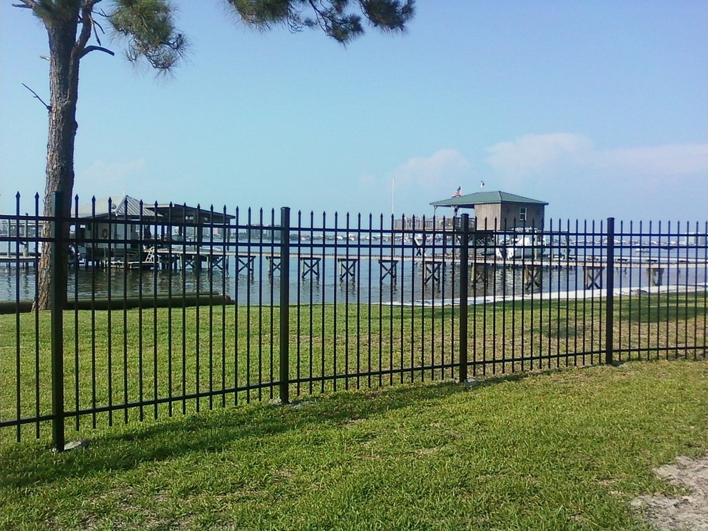 Hot Sale Security Spear Top Tubular Steel Railing Fence