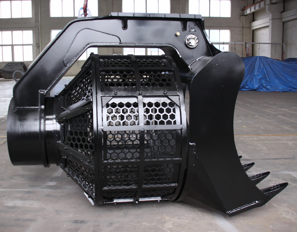 YTCT Rotary Screening Bucket 1.3m3 Excavator Rock Screening