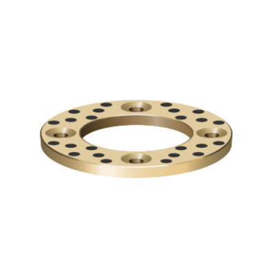 Gasket Cast Bronze Graphite Plugged Bronze Bushings | Oilless Bearings