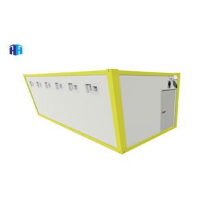China Waterproof prefabricated container house prices 20ft container toilet china supplier on sale