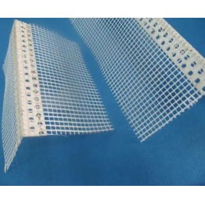 Quality White color Plastic Corner profile with good quality fiberglass net used for wall corner wholesale
