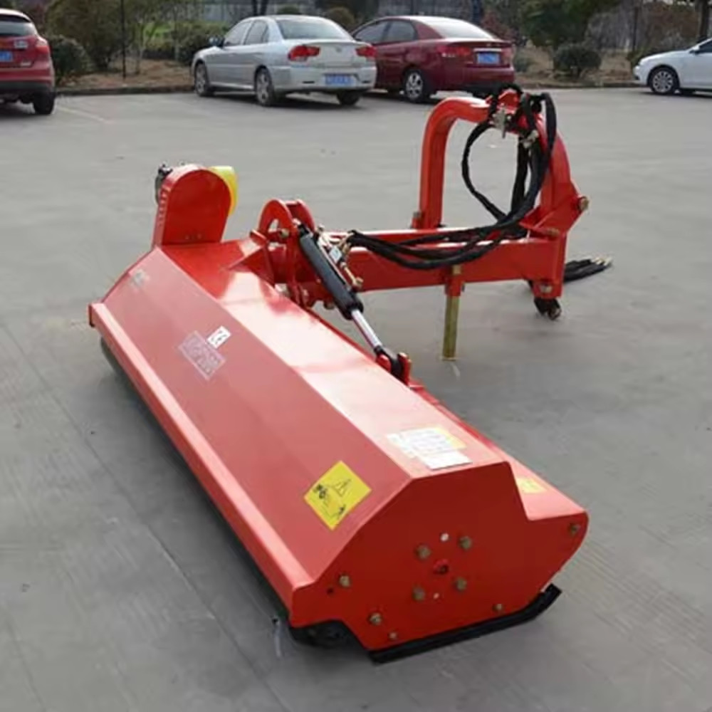 Heavy Duty Farm Machinery Tractor PTO Flail Verge Mower With Hammer Blade