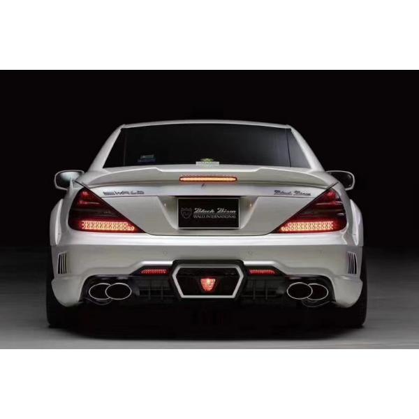 For Mercedes SL R230 Widebody Kit SL R230 Upgraded WD Style Front and Rear Bumper Spoiler Widebody Kit