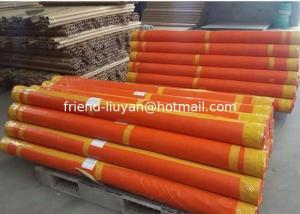 China Waterproof UV Resistant Tarpaulin Roll Tarpaulin Sheet For Construction on sale