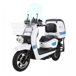 China Pizza Delivery Electric Motor Scooters For Adults 1200W DC Brushless Motor on sale