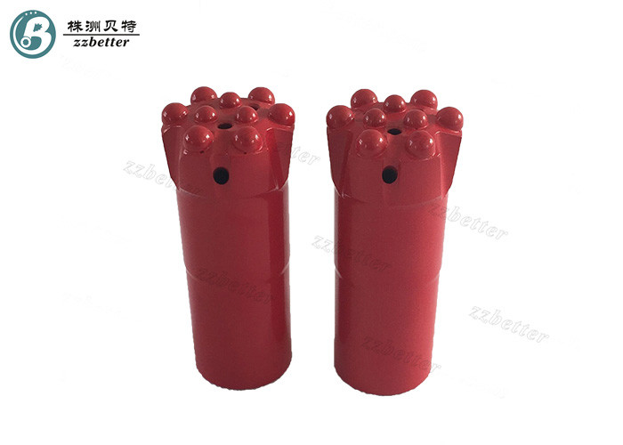 Customized Smooth Mining Drilling Tools 34mm Hard Rock Drill Bits 8 Button 12 Degree