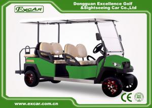 Quality 6 Seat Electric Golf Carts 4 Wheel Golf Cart With ISO Certificated wholesale