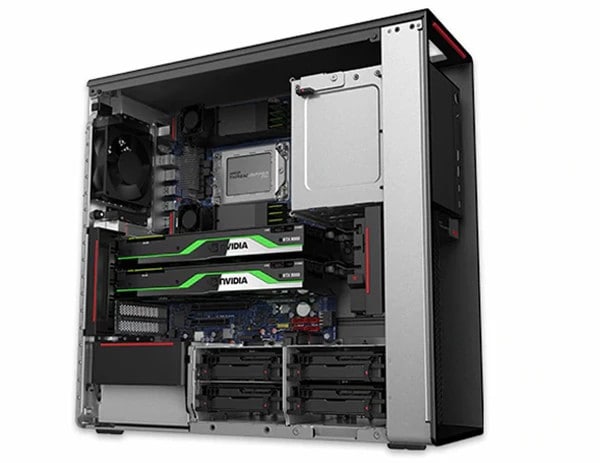 ThinkStation P620 Lenovo P620 Tower Graphics Workstation Computer 5945WX 16G 4T 1000W