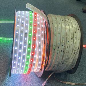 China 50m spool Programmable RGB led strip with IC built-in SMD5050 high brightness magic color on sale