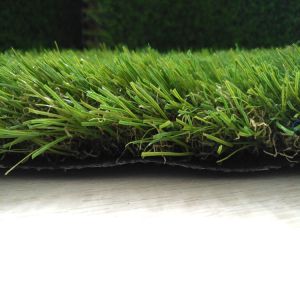 Artificial Garden Synthetic Turf / Balcony Outdoor Artificial Grass Customized