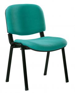 China Colorful Stackable Fabric Chairs , Low Back Office Chair For Boardroom on sale
