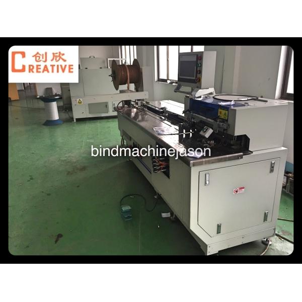 Wire loop binding machine and hole punching inline PWB580 for notebook