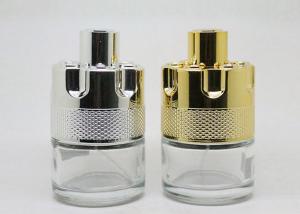 China Clear Refillable Glass Perfume Spray Bottles , 100ml Car Perfume Refill Bottle on sale