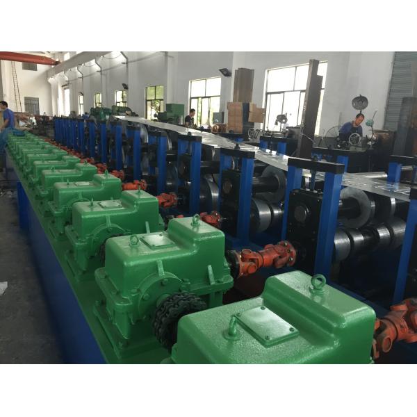 Galvanized Steel Perforated Cable Tray Roll Forming Machine Automatic Control PLC