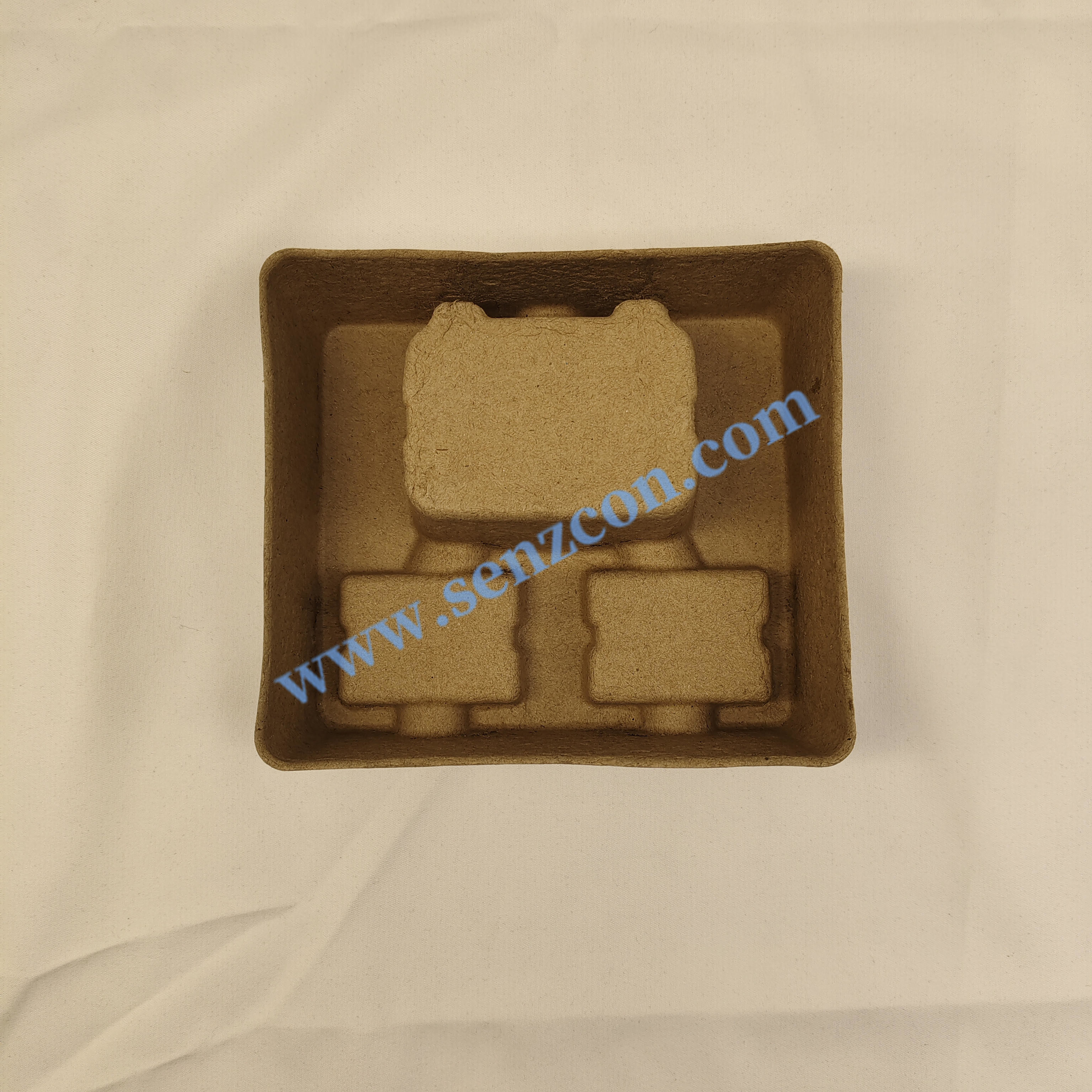 The pulp molded products made of corrugated paper by OEM manufacturers for hardware precision instruments are compliant with the plastic ban in Europe