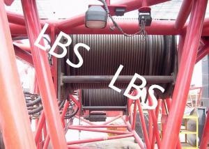 China Hydraulic Wire Rope Tower Crane Winch For Architectural Engineering on sale
