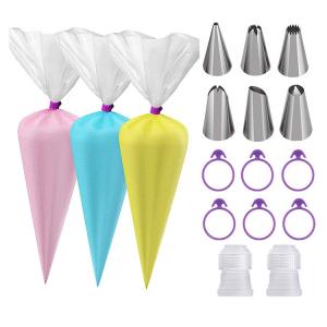 China Cake Decorating Tools 12 inch Small Disposable Piping Bags For Cake Frosting on sale