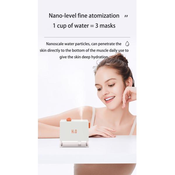 ABS Portable Mini Air Humidifier Diffuser For Home Office