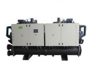 China Industrial Water Cooled Screw Compressor Chiller With Refrigerant R407C on sale