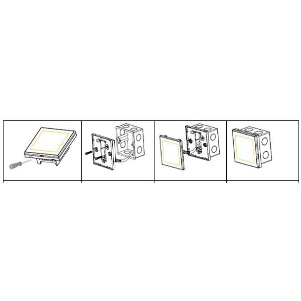 White 86*90*43mm Heated Floor Thermostat Temperature Controller For Warm Floor And Water Heating System