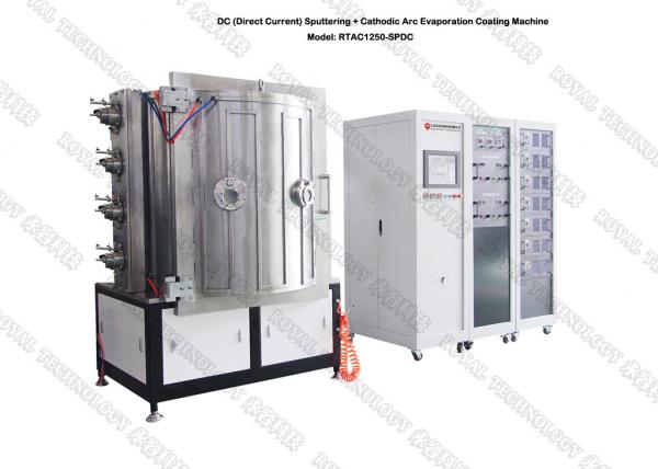 Cheap 18K - 24K PVD Gold Plating Machine,  Decorative High Wear Resistance Coatings for sale