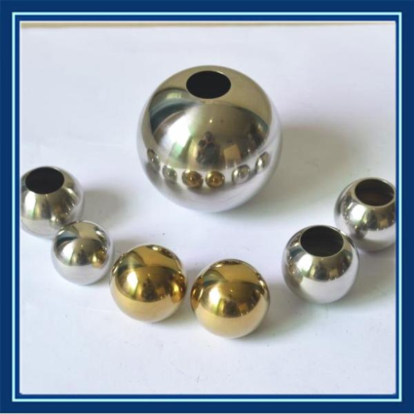 G1000 Steel Ball With Hole Architecture Thickness 1mm -5mm Corrosion Resistant