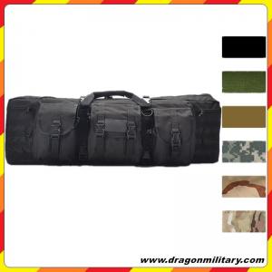 China OEM high quality 36 inch double tactical rifle case with molle gear on sale
