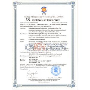 SZ Kehang Technology Development Co., Ltd. Certifications
