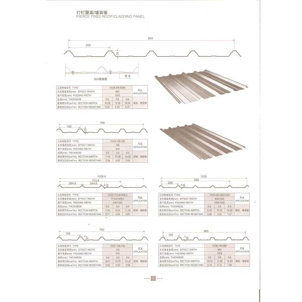 Joint Hidden Roof Panel Roll Forming Machine With 5 Nm Chrome Coated Shaft
