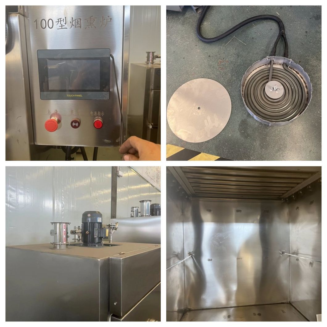 New Design High Efficient Electric Type Fish Smoking Oven
