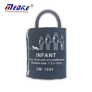 Quality Reusable Infant Single Tube NIBP Cuff Bladder ISO13485 With Bag wholesale