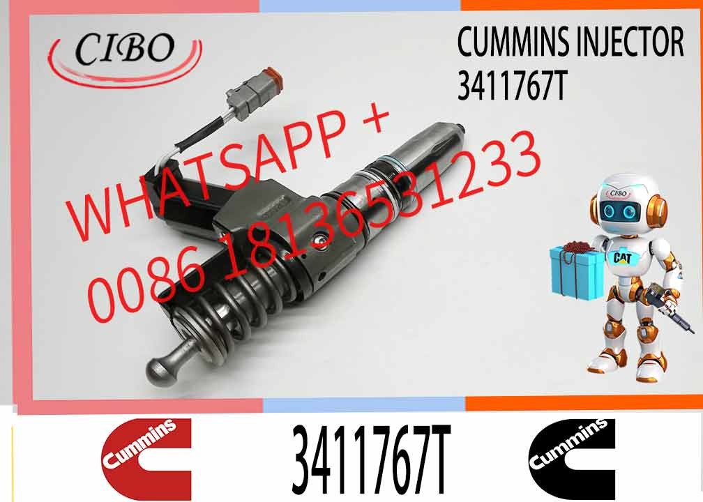 Remanufactured new diesel fuel injector 3411766F 3411767T 3411766 4307776