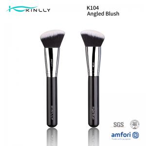 Quality OEM ODM Angled Blush Brush Full Coverage WIth Copper Ferrule wholesale