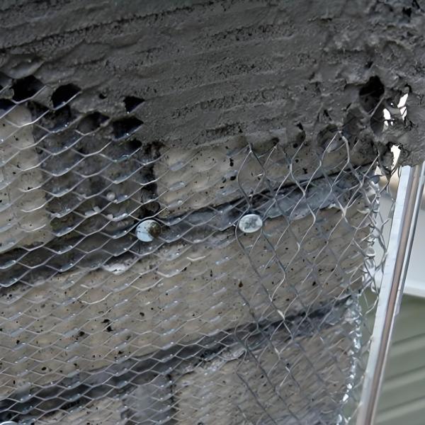 Enhanced Crack Resistance Expanded Metal Mesh Lath Sheet 3.4 Lbs Per Yd2 Weight Class Stucco Mesh Lath