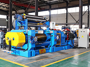 A Type Customized Rubber Mixing Machine Open Type Two Roller For Sealing Or Other Gaskets Product