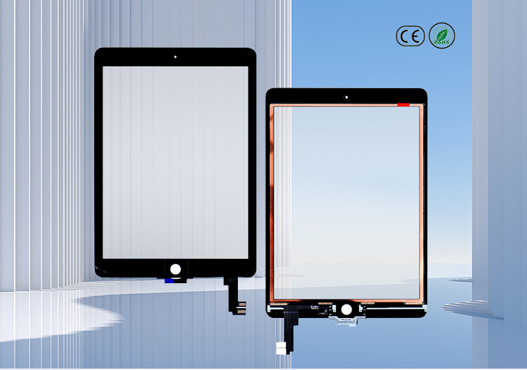 2 3 4 5 6 IPad Spare Parts Front Panel Touch Display Digitizer Replacement