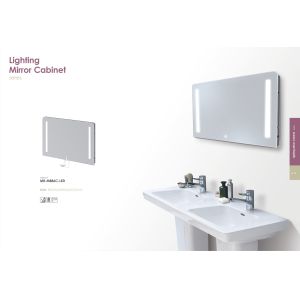 Buy cheap Faddish LED mirror with touch switch,fogless mirror,lighted mirror from wholesalers
