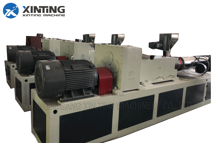 Water Supply PVC Pipe Production Line Double Screw Extruder AC Frequency Control Device