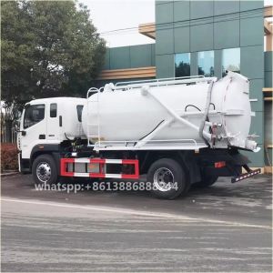 FOTON 10000-12000 Liters Fecal Suction Truck Septic Pump Truck Sludge Truck