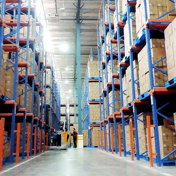 Heavy duty pallet racking structural details