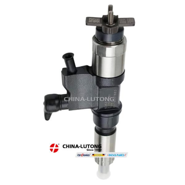 Injector 6363 Common Rail Spare Part Inyector 095000-6363 8-97609788-3 Diesel Fuel Injection Nozzle 0950006363 Compatible for ISUZU