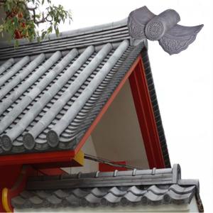 China Antiques Style Japanese Roof Tiles Decoration Practical Roofing Material on sale