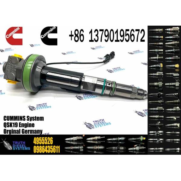 Cummins Engine Injector Nozzle 4964172 & 4955526 for QSK38 QSK50 QSK19 6 Months Warranty Machinery Repair Shops