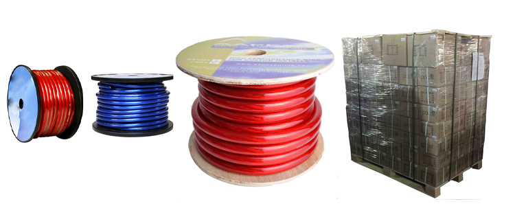 Twisted Pair 50ft 100ft 500ft Car Home Audio OFC Transparent 12ga 14ga 16ga 18ga Speaker Wire