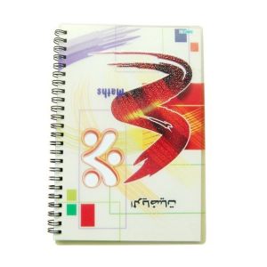 PLASTIC LENTICULAR flip printed spiral school lenticular 3d notebook cover
