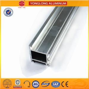 China Colored Rectangular Aluminum Heatsink Extrusion Profiles , Extruded Aluminum Window Frame on sale