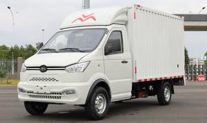 Quality High Speed EV Pickup Truck Large Cargo Container Electric Light Truck 190km Long Range wholesale