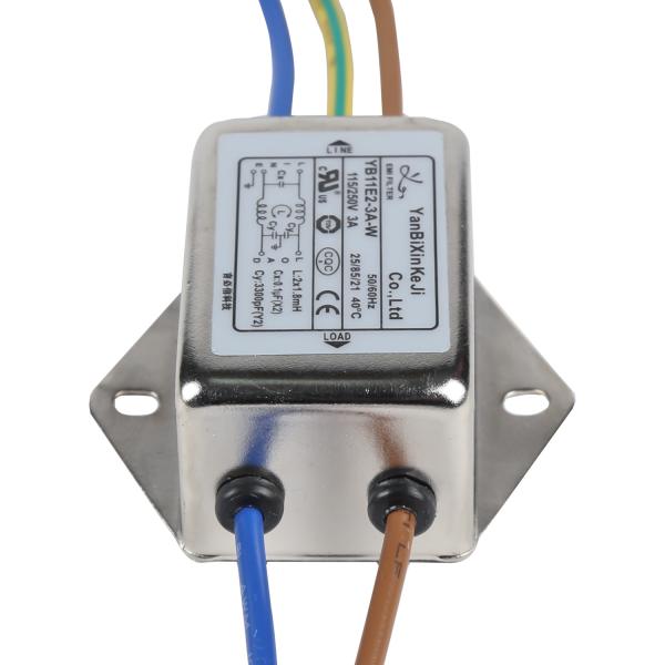 Compact Single Phase EMI Filter Power Line Noise Filter EMC RFI Filter